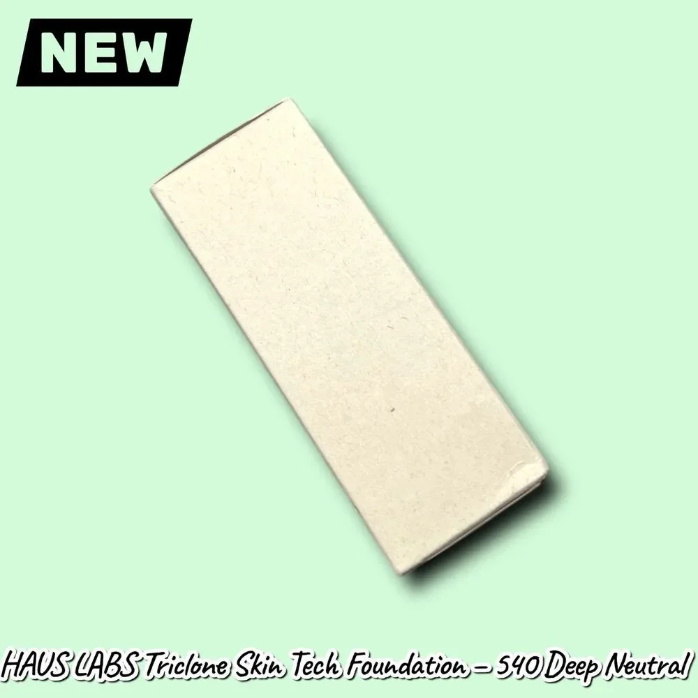 New HAUS LABS Triclone Skin Tech Medium Coverage Foundation – 540 Deep Neutral –